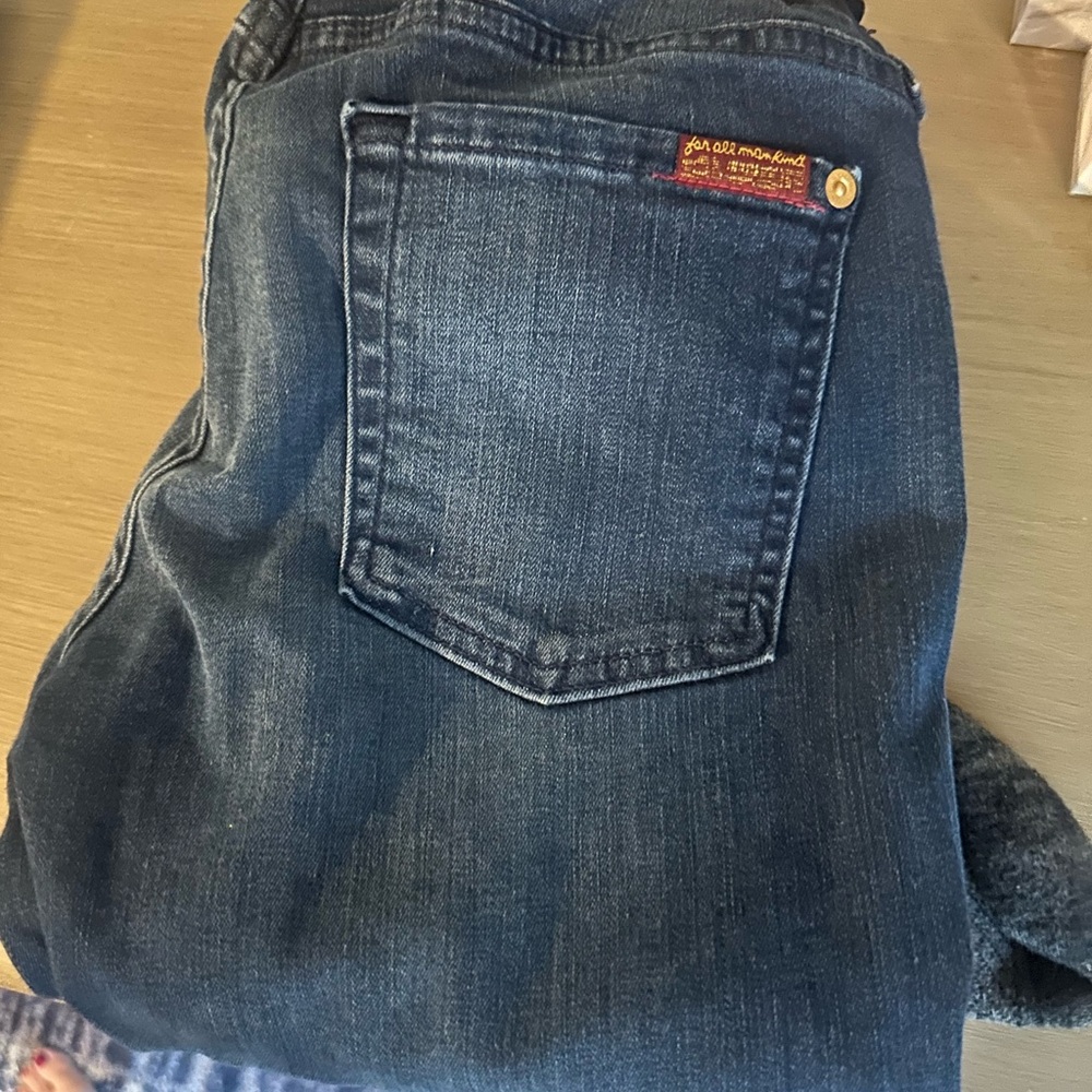 Full panel maternity Dark Blue Denim skinny Jeans